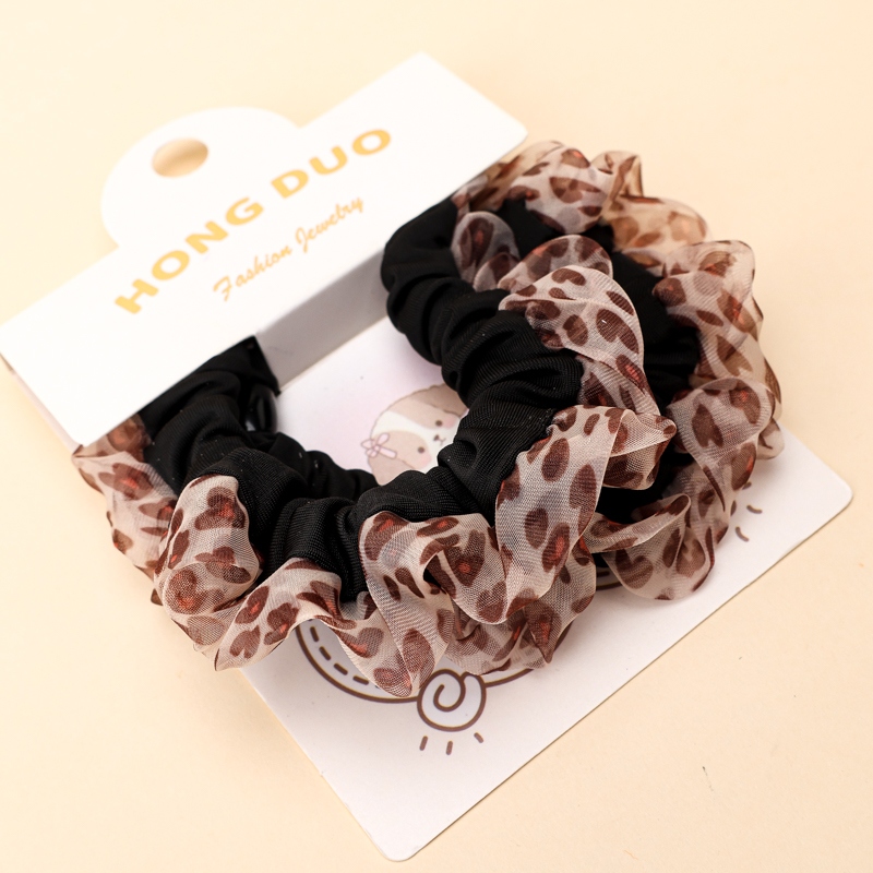 Recuadro Dos Nuevos Anillos de Salchicha Con Huella de Leopardo 4