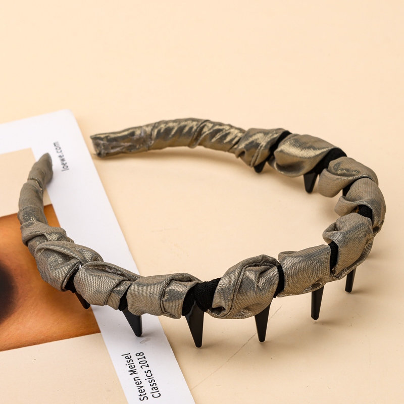 Gauz Perla Con Hebilla de la Cabeza Dentada ( Capa Doble) 3