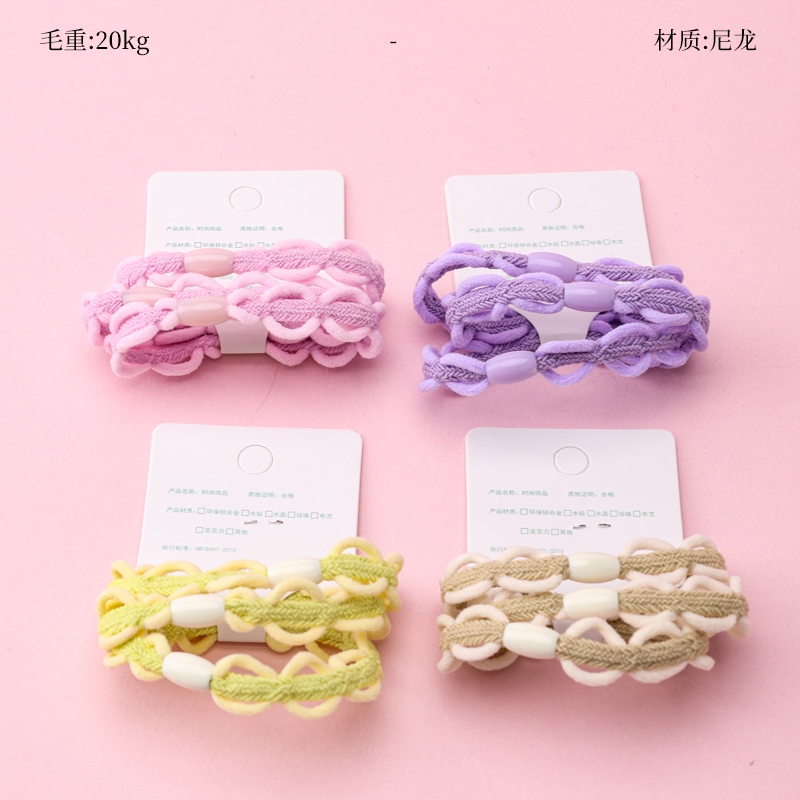 Tres Bandas Anudadas Planas de Colores 2