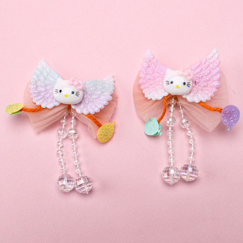 Boxeada KT Corbata Colgante Bead Par Clip de Pato 3