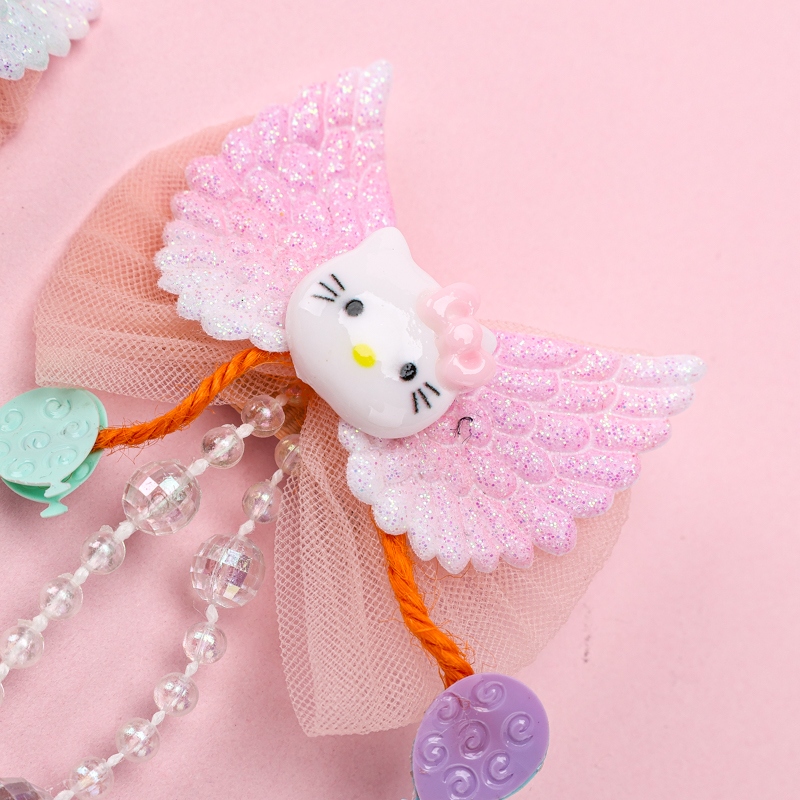 Boxeada KT Corbata Colgante Bead Par Clip de Pato 4