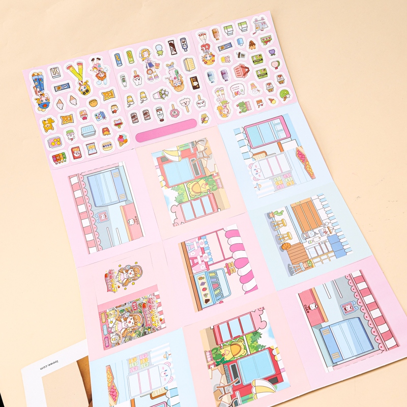 SS-6680 Snack Shop Frijoles Libro Silencioso 3