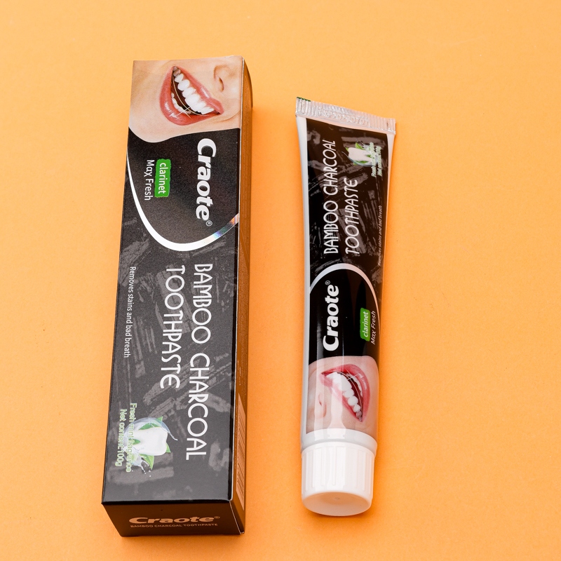 Bamboo Charcoal 100g de Pasta de Dientes (Versión Comercial Extranjera) 4