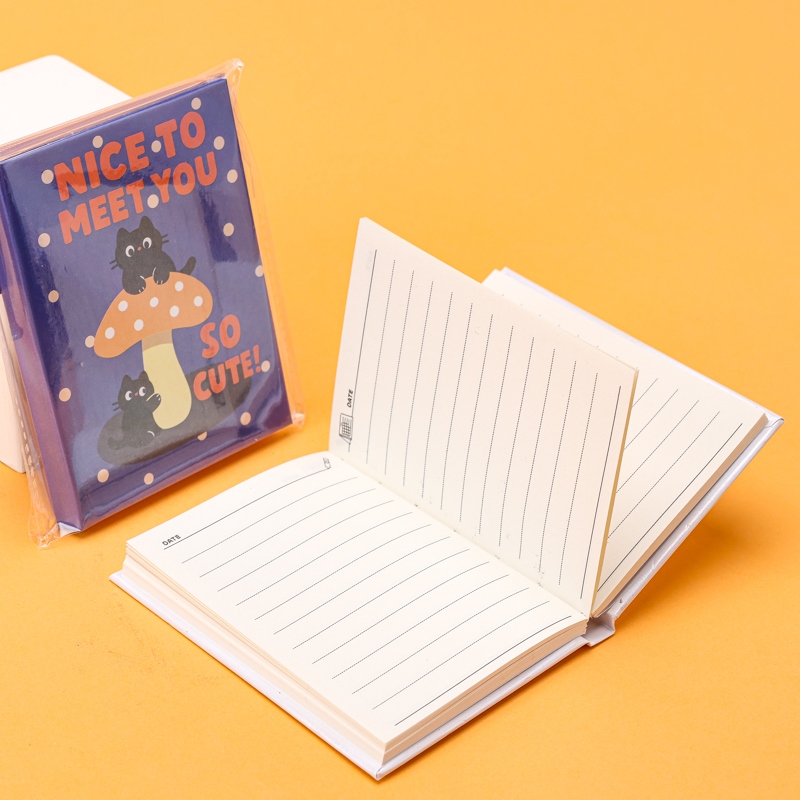 XQ-710-5 Hey Hey Cat Pocket Hardcover (A7) 3