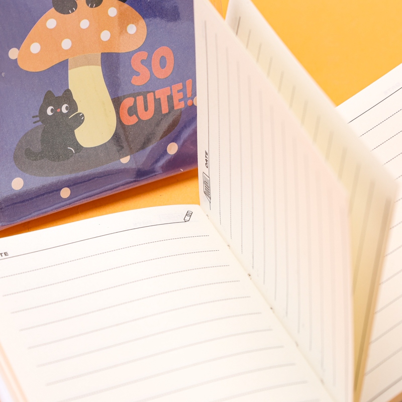 XQ-710-5 Hey Hey Cat Pocket Hardcover (A7) 4