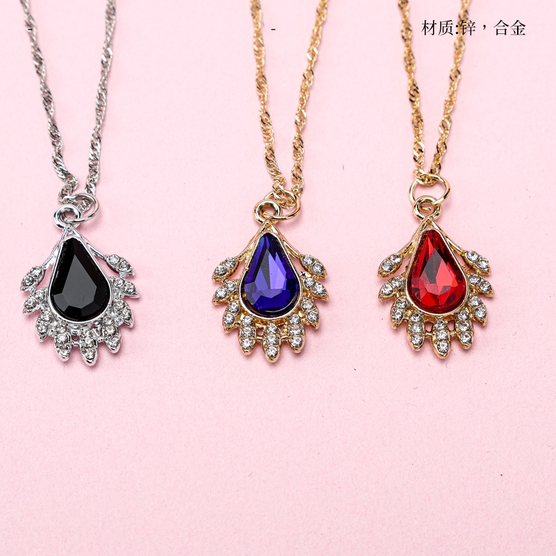 Water Drop Cristal Mang Star Collar 2