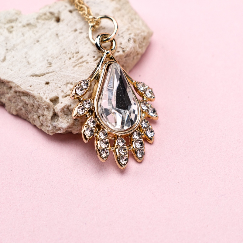 Water Drop Cristal Mang Star Collar 3