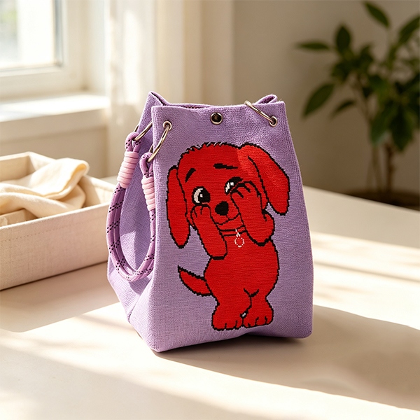 Bolso Tejido de Mano (Mixed Patrón) 4