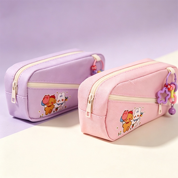 * TS-179 Funda de Lápiz de Doble Capa Con Colgante 4