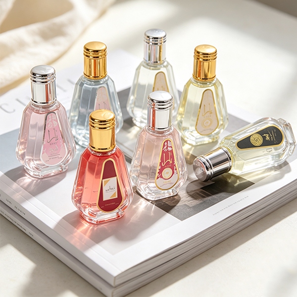 B052 Triángulo Botella Perfume 50ml (Color Mezclado) 3