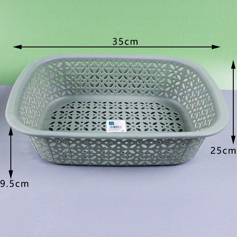 Yidele 8278 Cesta Rectangular de Cuatro Hojas (150) 2
