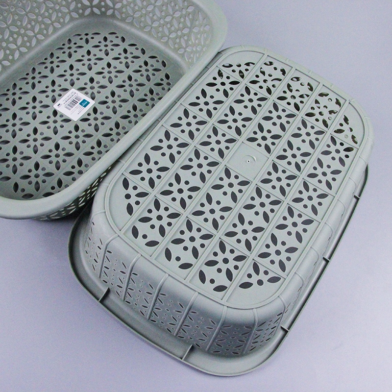 Yidele 8278 Cesta Rectangular de Cuatro Hojas (150) 4