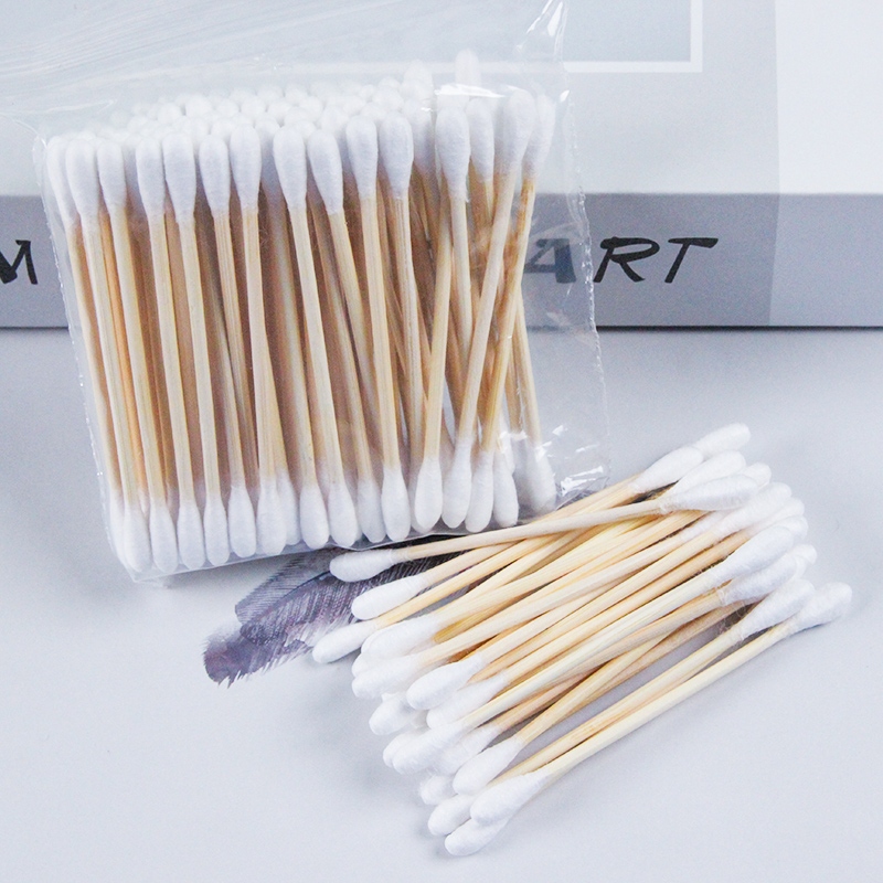 Aimeishang 220 Bagged Bamboo Cotton Swabs 3
