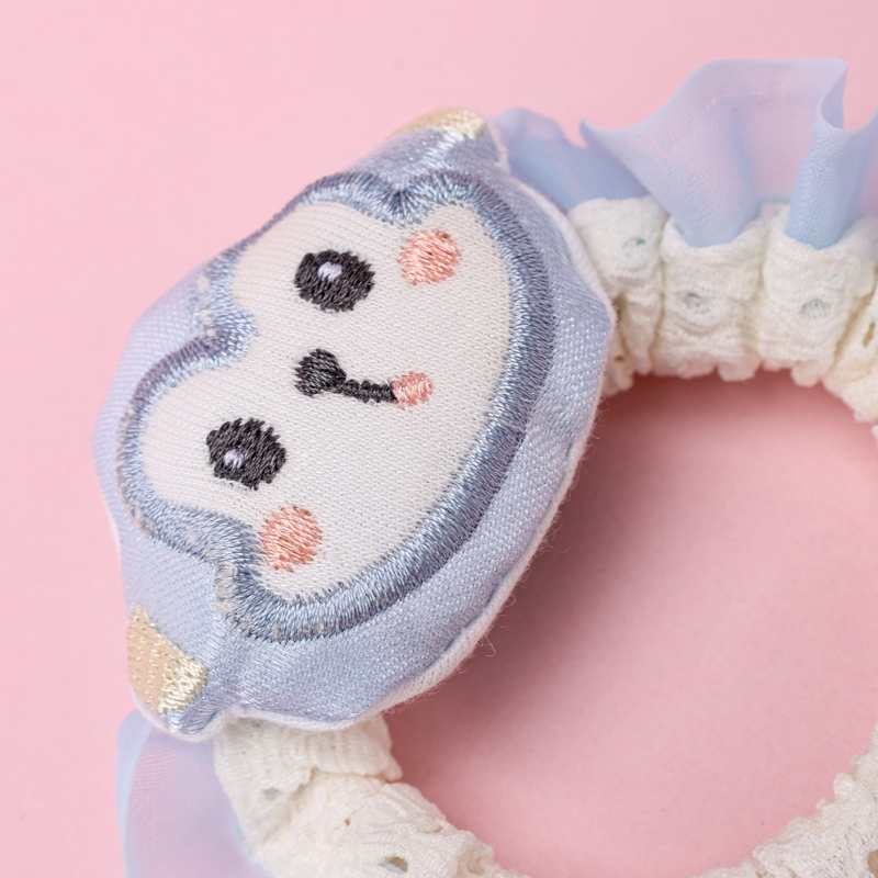 Canasta Algodón Relleno Hilo de Hilado Pequeño Anillo de Intestino 4