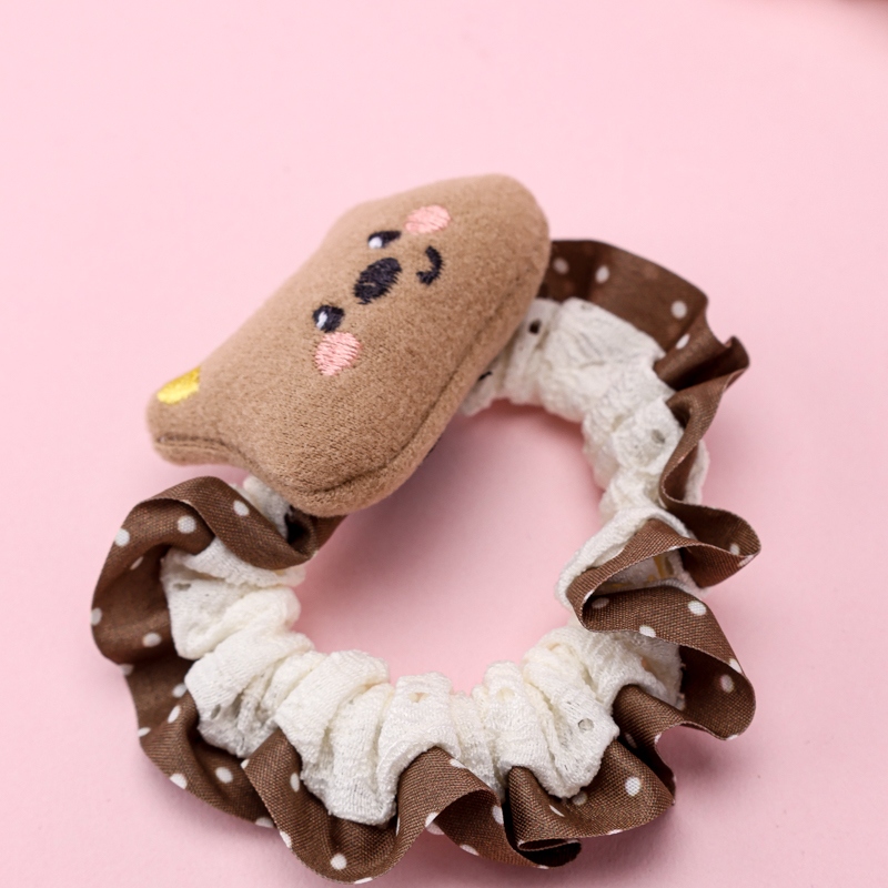 Canta Curry Cotton Cartoon Lace Anillo Pequeño Intestino 3