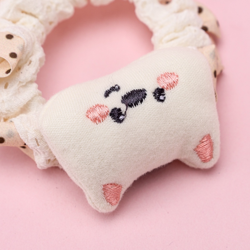 Canta Curry Cotton Cartoon Lace Anillo Pequeño Intestino 4