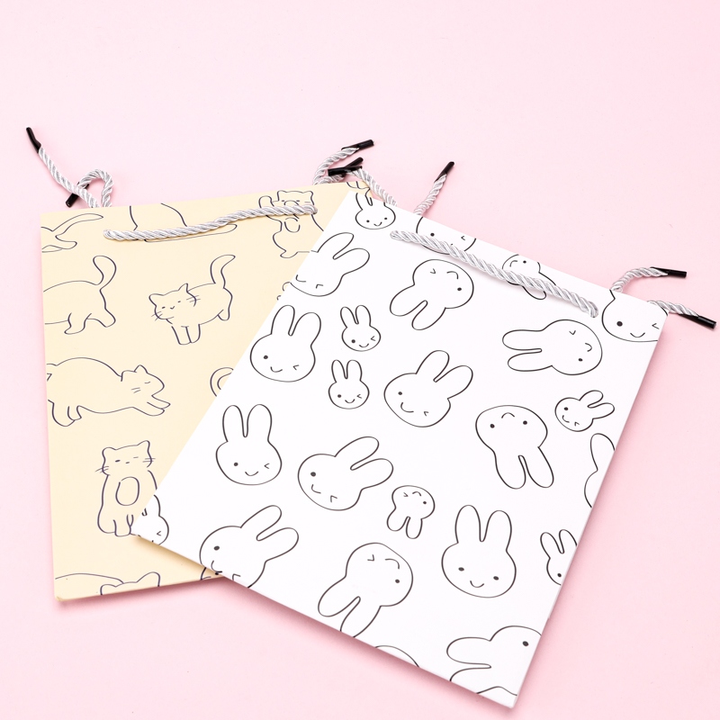 ST602-06 Vertical Medium Line Dibujo Cartoon Gift Bag 3