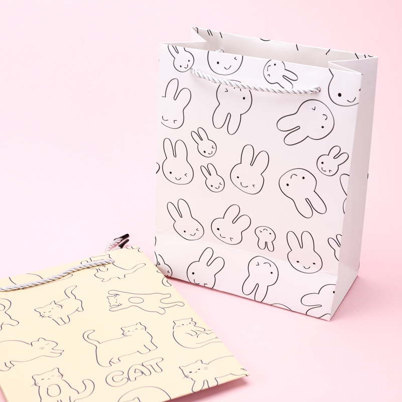 ST602-06 Vertical Medium Line Dibujo Cartoon Gift Bag 4
