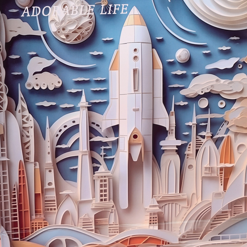 ST500-10 Bolsa de Regalo de Rocket Grande Vertical 3