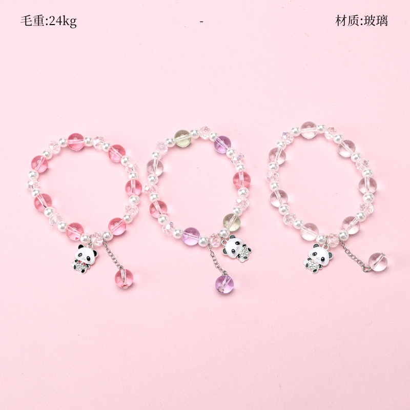 Pulsera de Cristal de Panda de Aceite 2