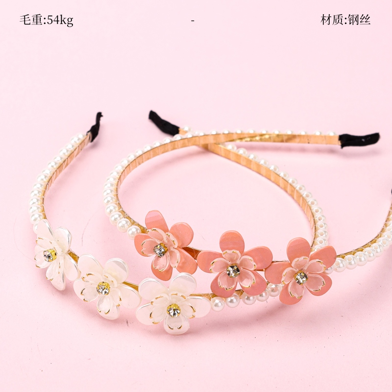 Cabeza de Perlas de Flores