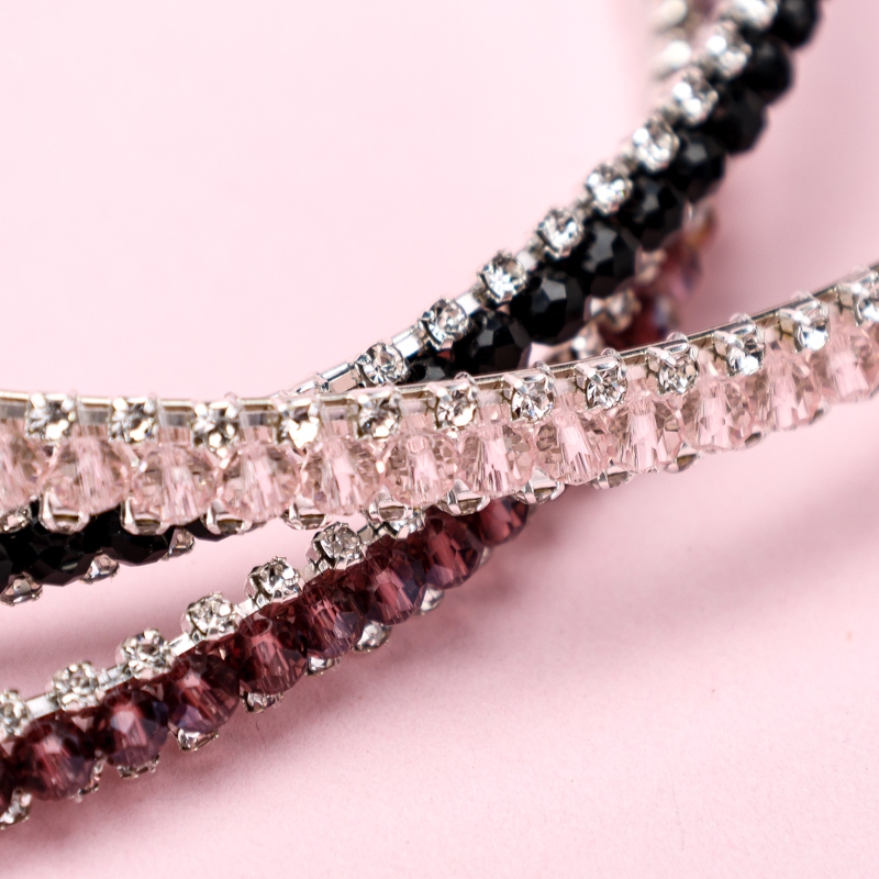 Hebilla de Cristal de Diamante de Doble Médula 3