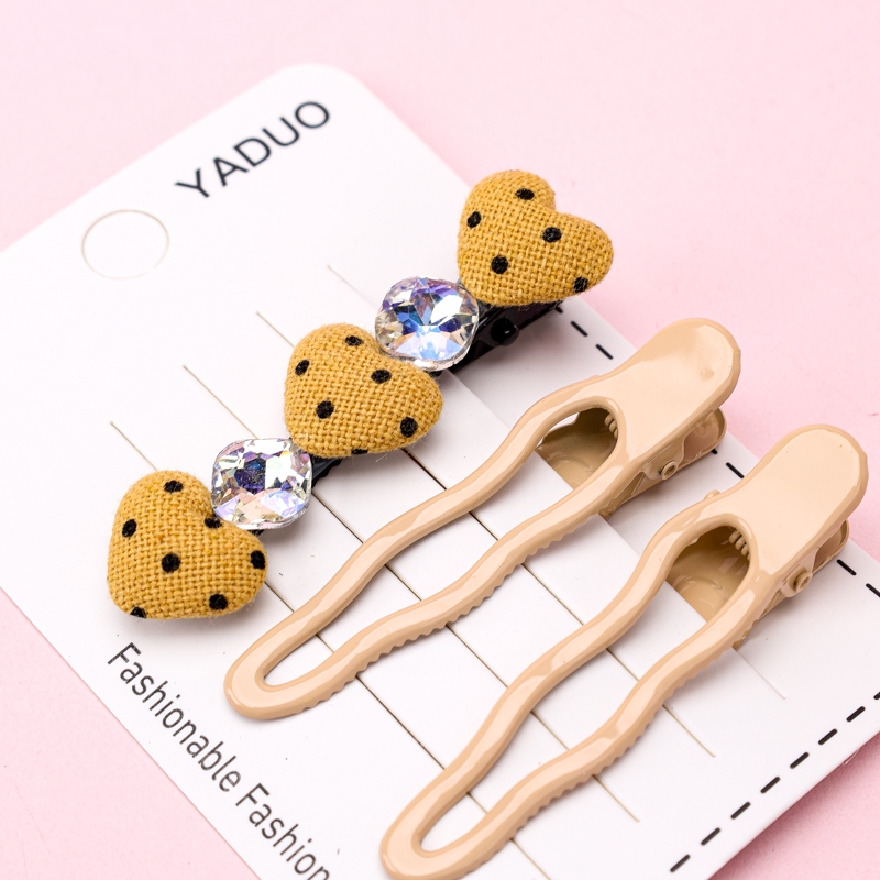 Combinación de Clips de Amor Rhinestone 4