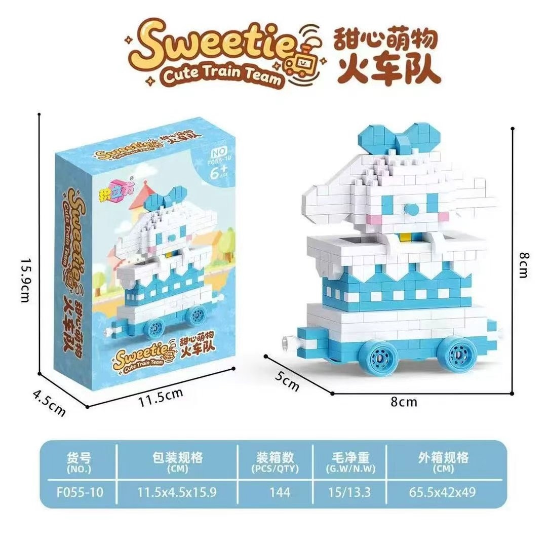 Chess Yu Sweetheart Moe Fire Team Building Blocks (Tipo de Flores de Borde) 5