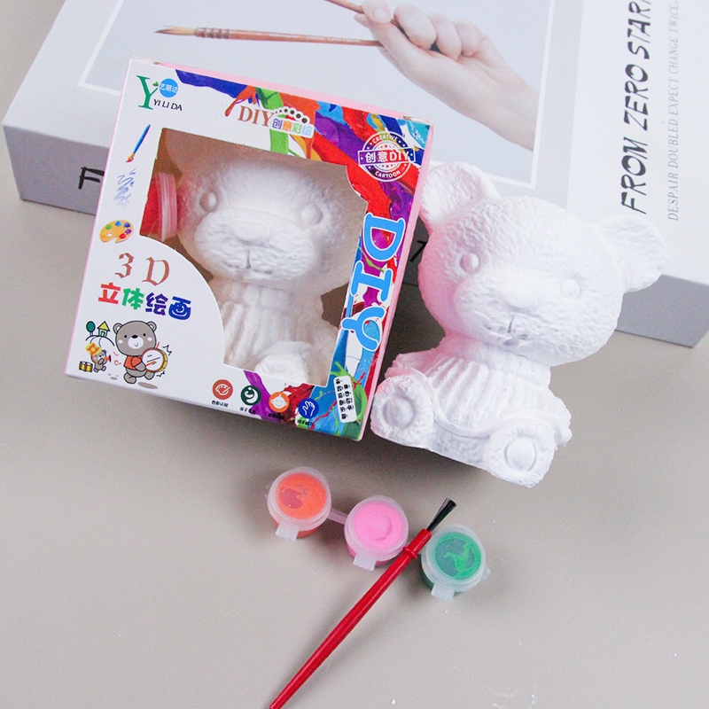Pequeño Oso 3D Gypsum Graffiti (Boxed)