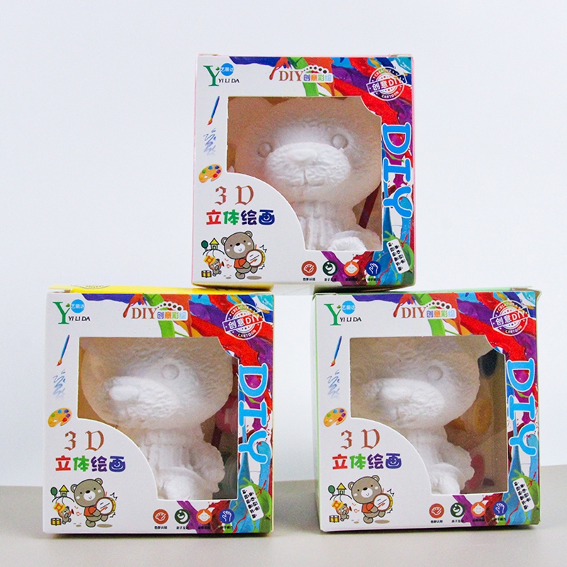Pequeño Oso 3D Gypsum Graffiti (Boxed) 4