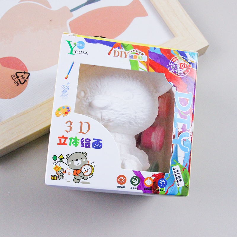 Pequeño Oso 3D Gypsum Graffiti (Boxed) 5