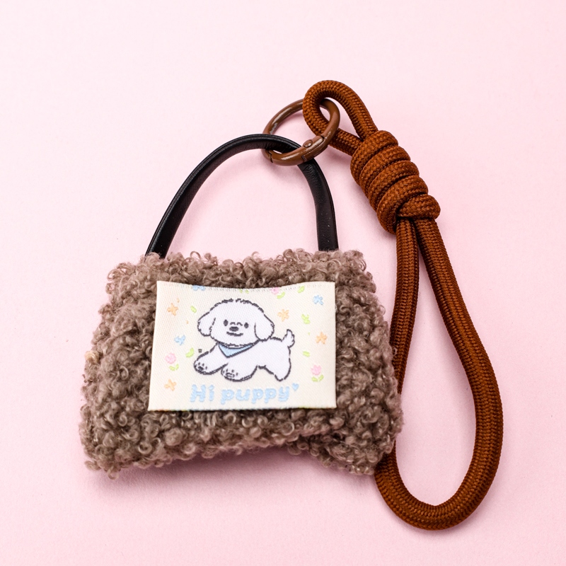 Colgante de Bolsa de Lana de Peluche 3
