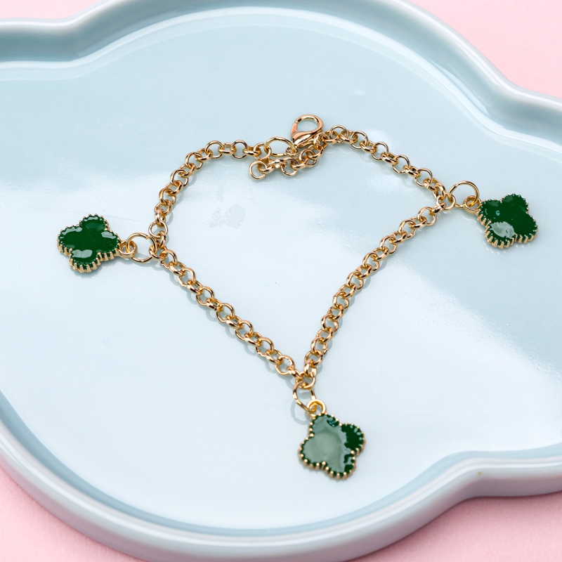 Nueva Moda Pulsera de Hierba de la Suerte 4