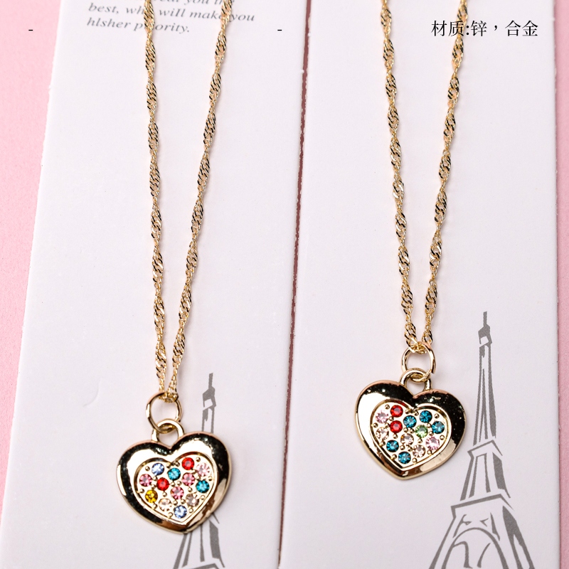 Nuevo Collar de Corazón de Diamante 2