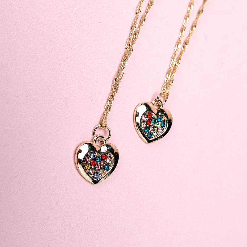 Nuevo Collar de Corazón de Diamante 3