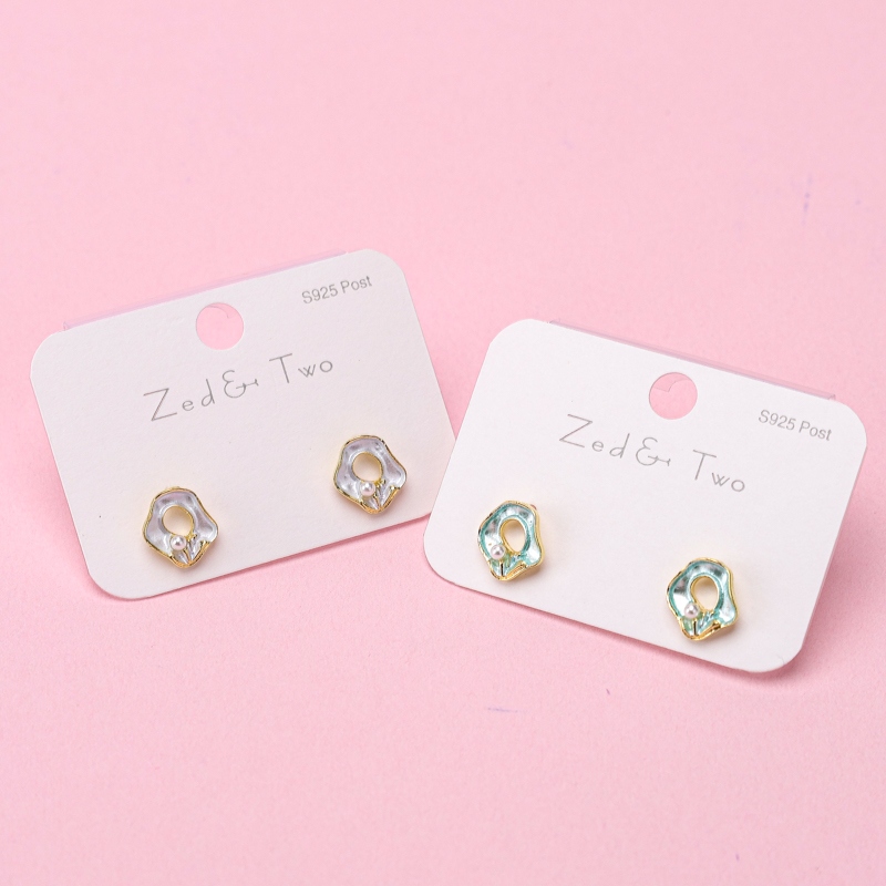 Pendientes de Goteo de Aceite Largo Simple 3