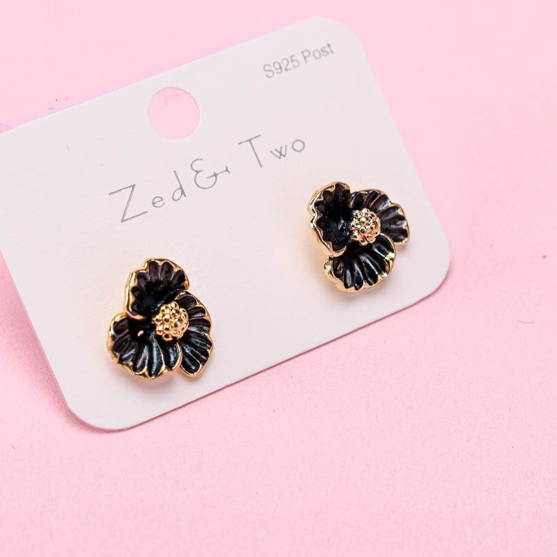 Pendientes de Goteo de Aceite Largo Simple 4