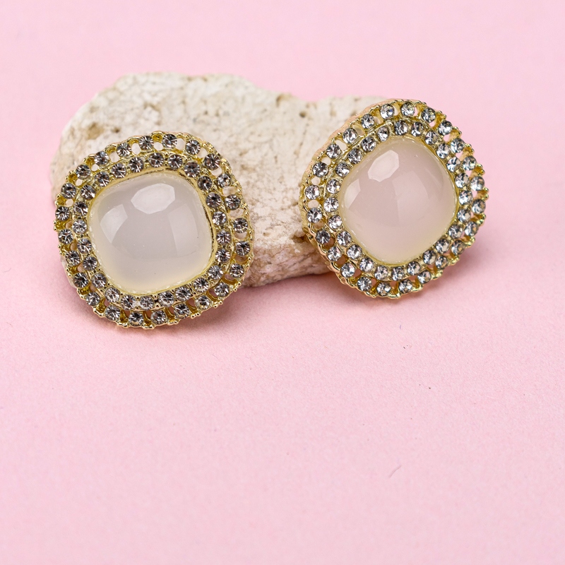 Pendientes de los Ojos del Gato Rhinestone Francés 3