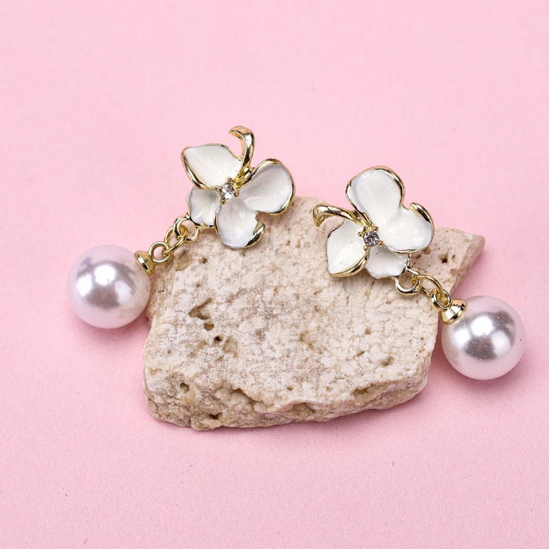 Pendientes de Perla Phalaenopsis 3