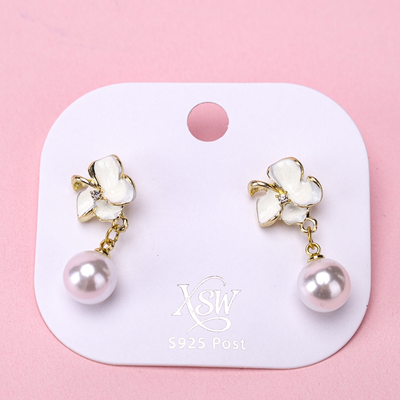 Pendientes de Perla Phalaenopsis 4