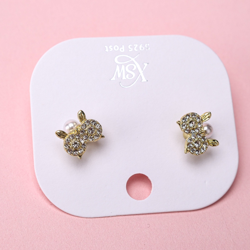 Pendientes Completos de Perlas de Diamante 3