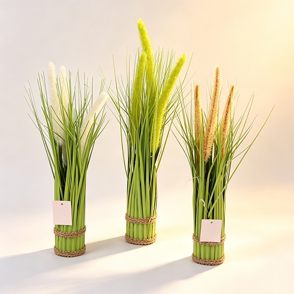 CR-5803 Grass Bundle 3 Dog Tail Grass Flores Artificiales 3