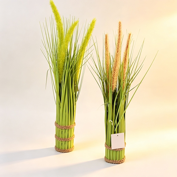 CR-5803 Grass Bundle 3 Dog Tail Grass Flores Artificiales 4