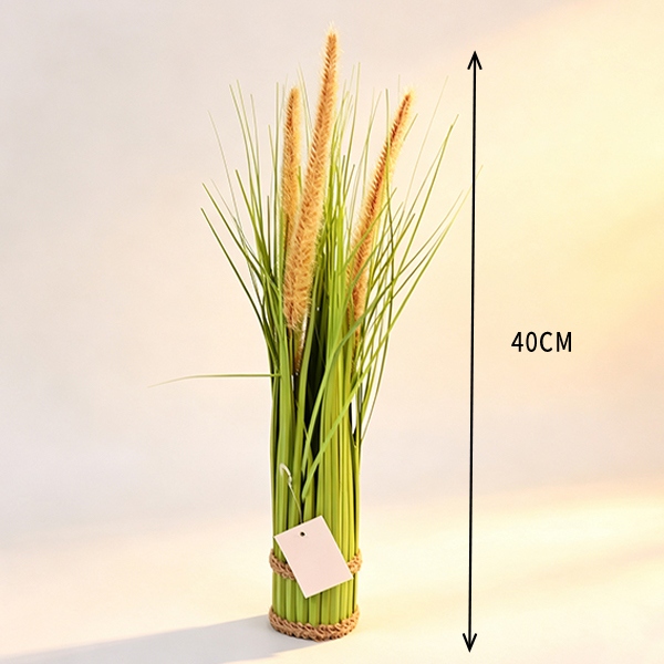CR-5803 Grass Bundle 3 Dog Tail Grass Flores Artificiales 5