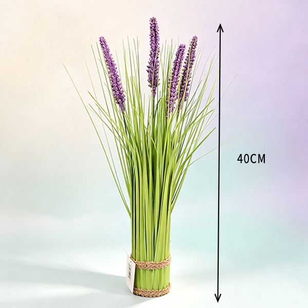 CR-6023 Grass Bundle 4 Head Foam Strip Simulation Flower 6