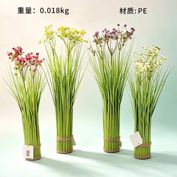 CR-6124 Grass Bundles Simulation Flowers