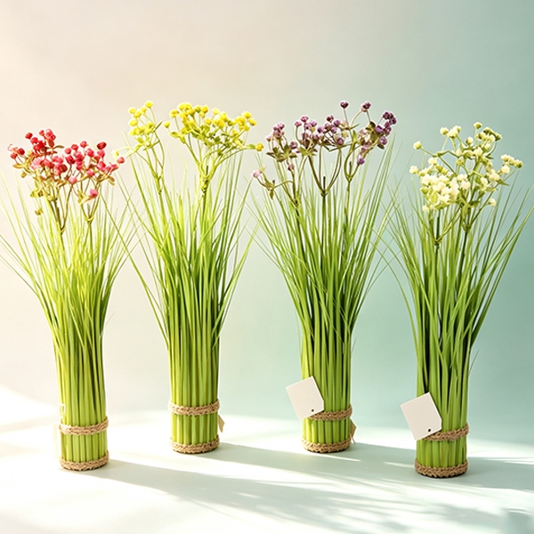 CR-6124 Grass Bundles Simulation Flowers 3