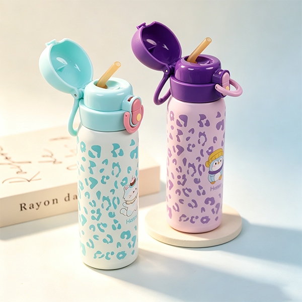 YSM87700 Adorable Taza de Tormos de Leopardo (500ml) 5
