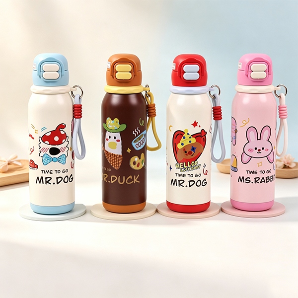 * QXSD2226 Animal de Roca Acompañando la Taza de Termos (560ml) 3