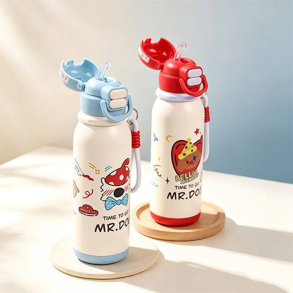 * QXSD2226 Animal de Roca Acompañando la Taza de Termos (560ml) 4